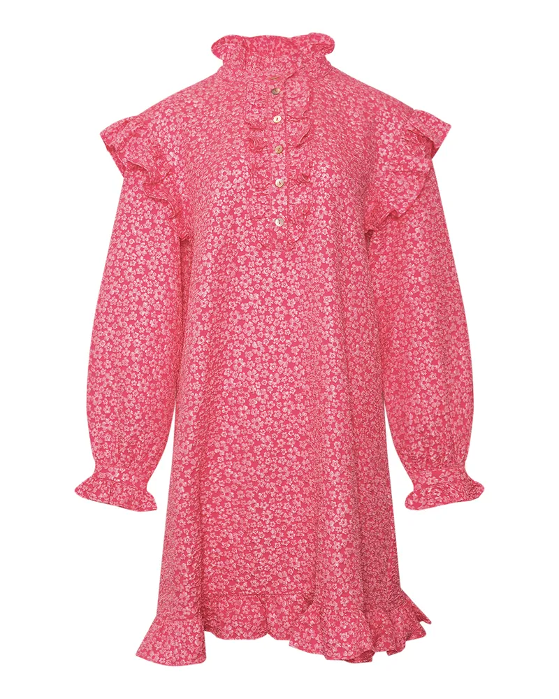 NOELLA Reno Ruby Rüschenkleid in Hellrosa Hellrosa