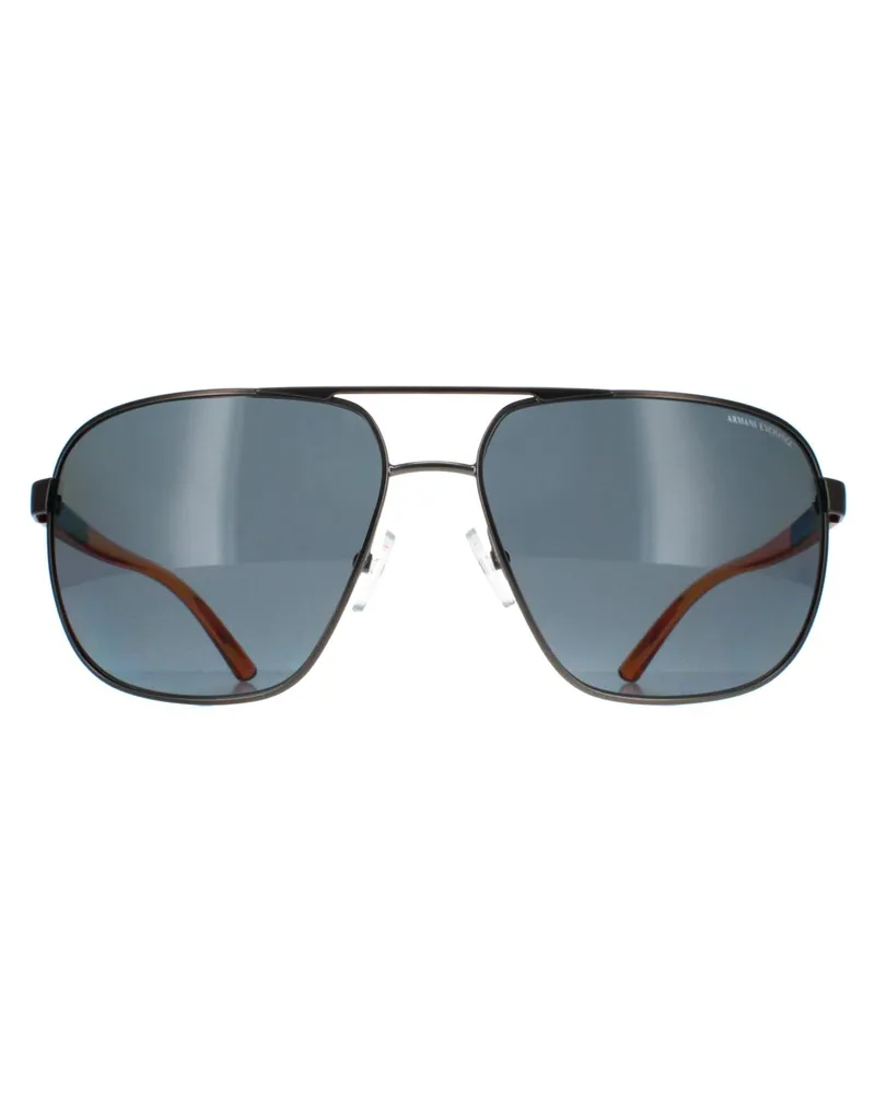 Armani Exchange AX2040S 600387 grijs gepolariseerd zonnebril Grau