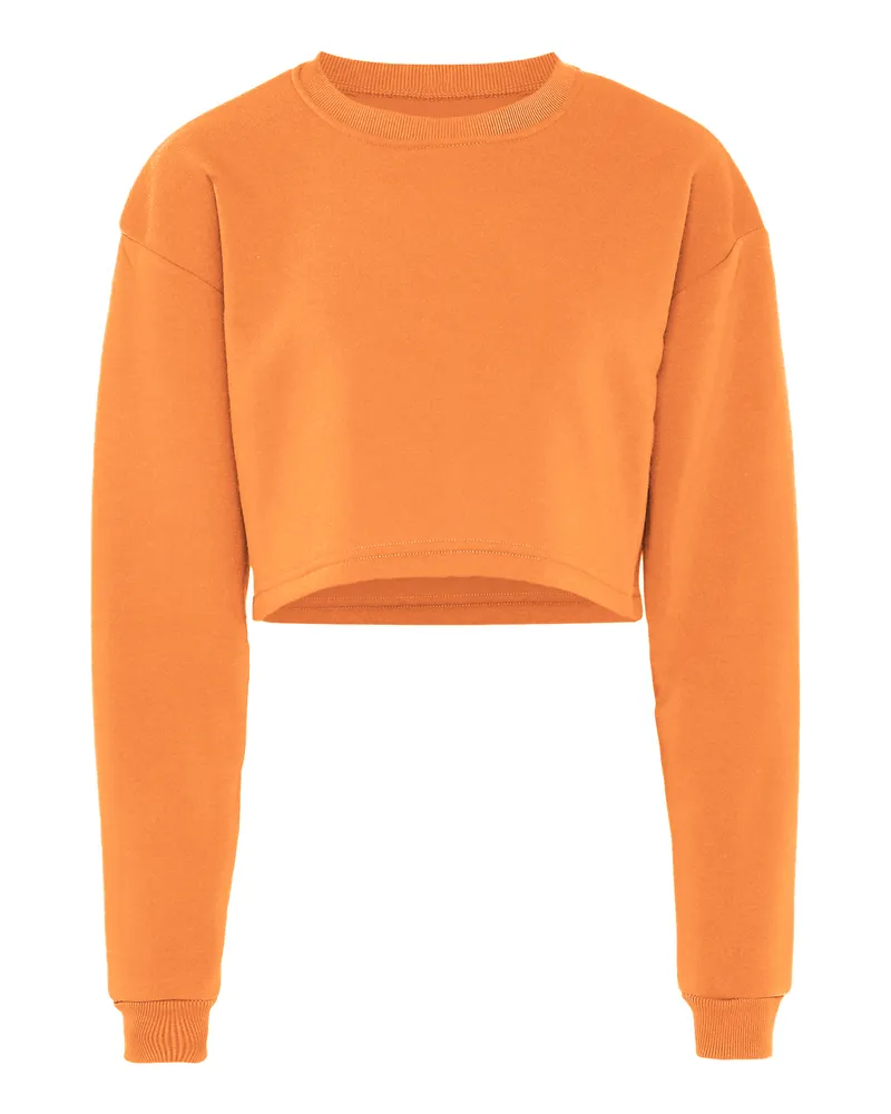 My Mo Sweatshirt Damen Aprikose Pfirsich