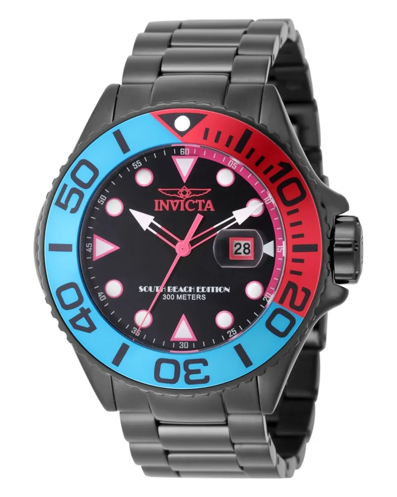 Invicta Grand Diver 48614 Herrenuhr - 52mm Schwarz