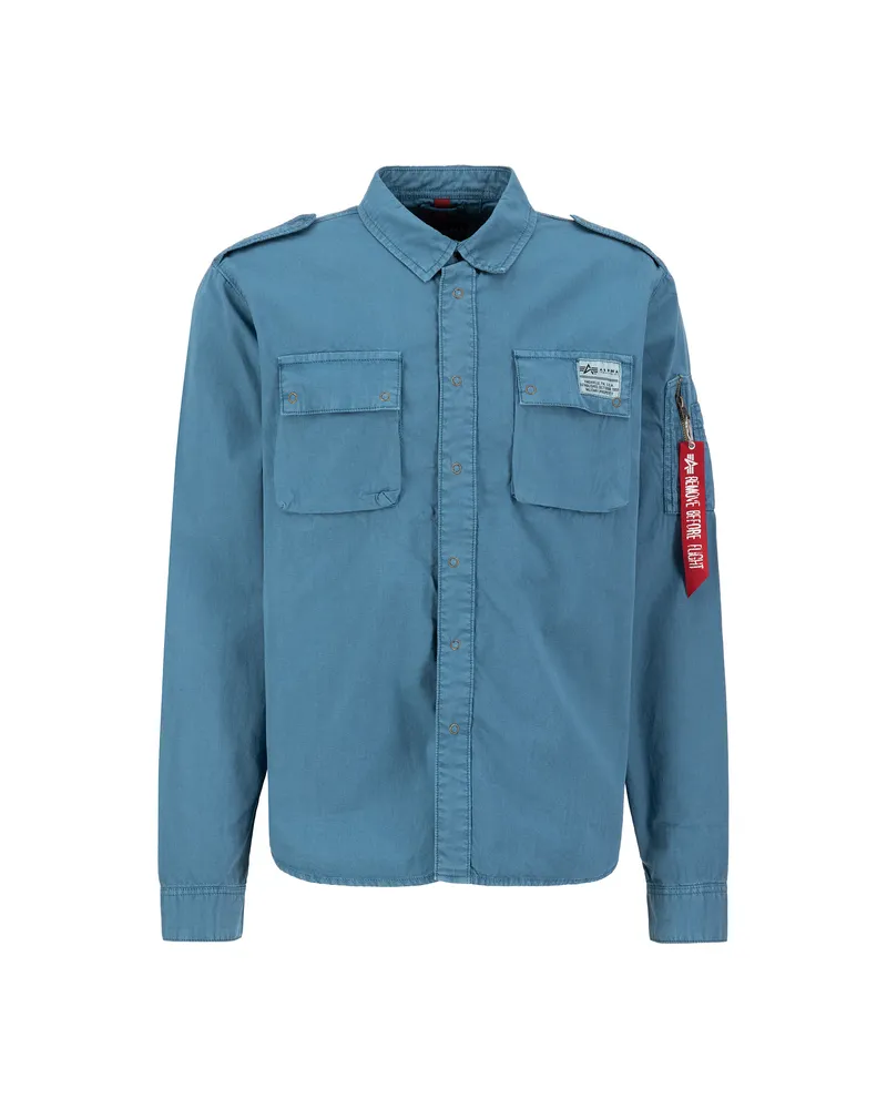 Alpha Industries Urban Military Shirt Marineblau