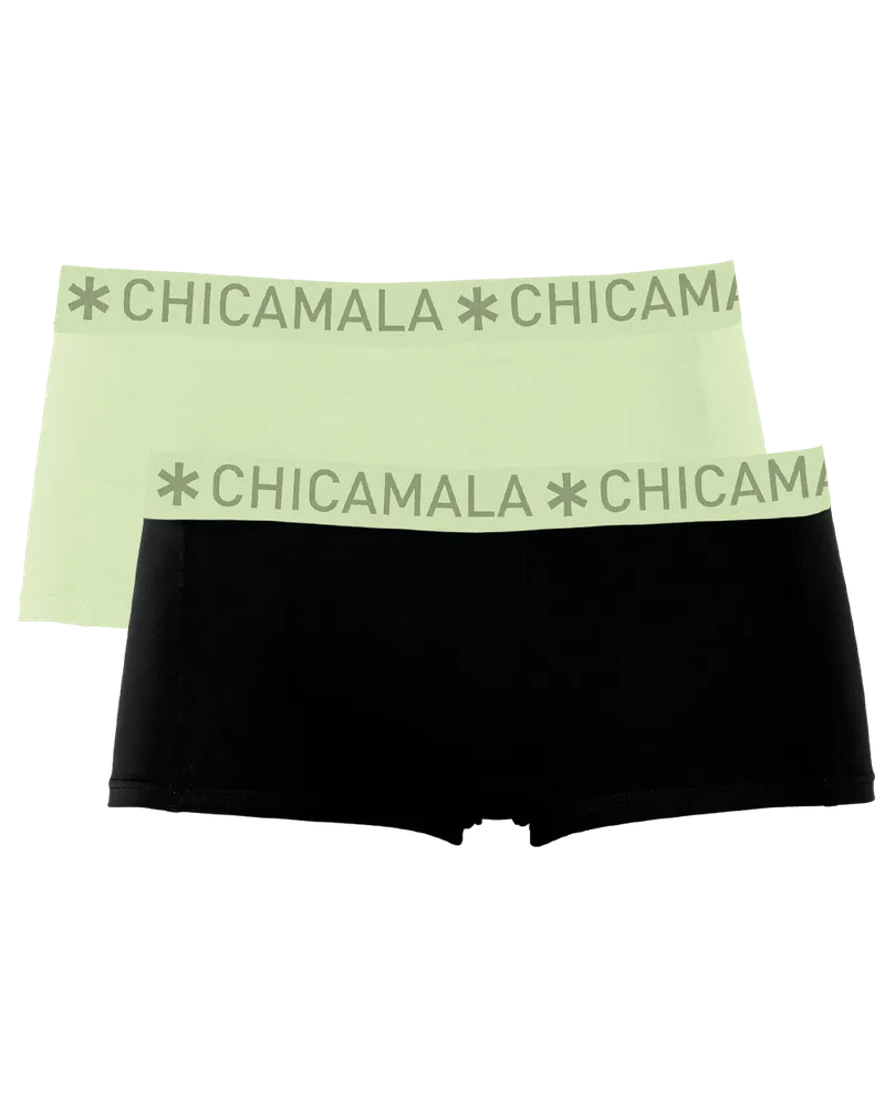 Muchachomalo Chicamala Boxershorts – 2er-Pack – Mädchenunterwäsche Mehrfarbig