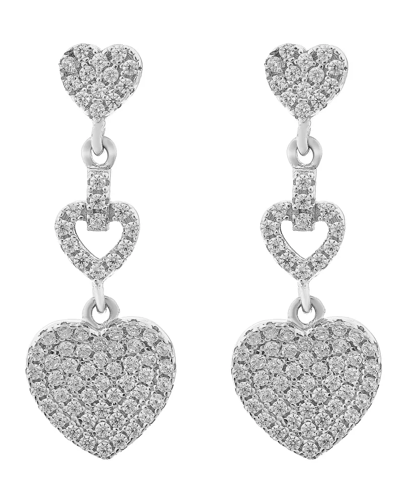 Orphelia Mille' Tropfenohrringe aus 925er Sterlingsilber für Damen - Silber ZO-7273 Silber