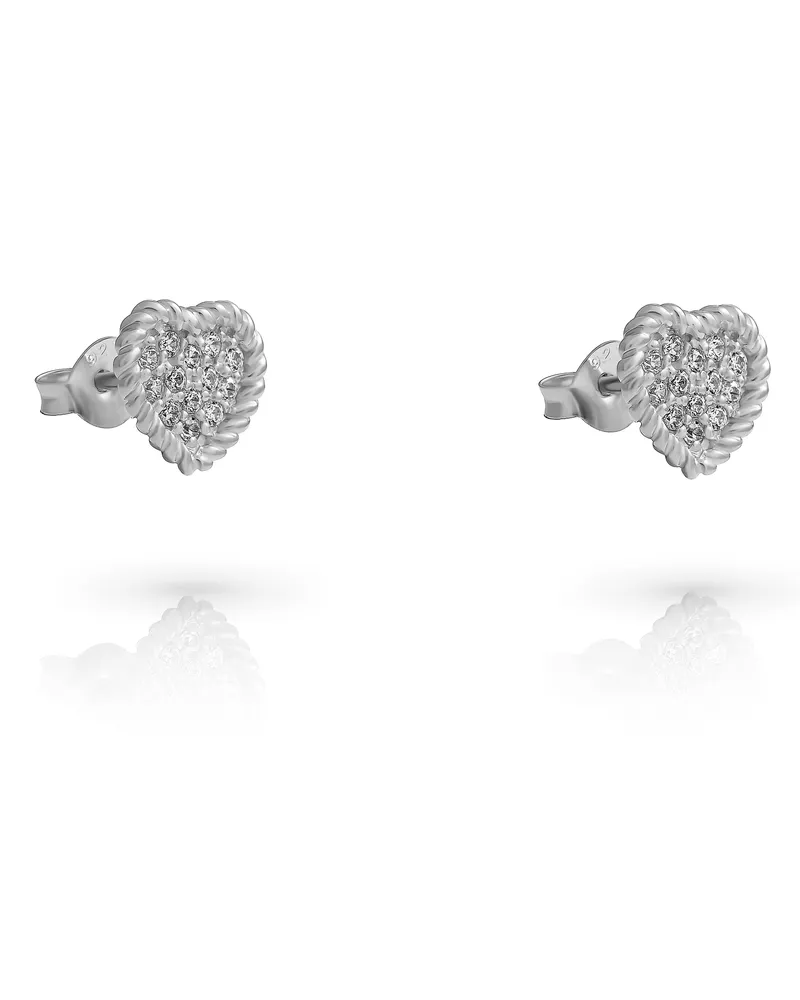 Orphelia Elite' Damen Ohrstecker aus 925er Sterlingsilber - Silber ZO-7566 Silber