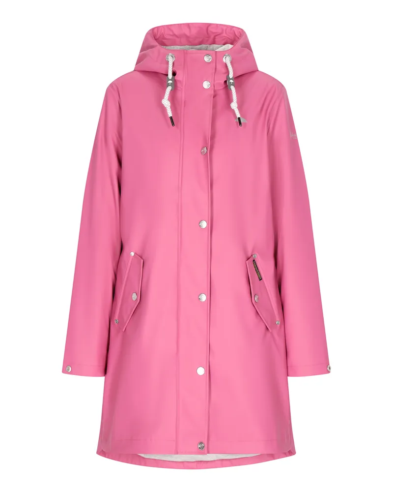 Schmuddelwedda Regenmantel Damen Waldbeeren Rosa