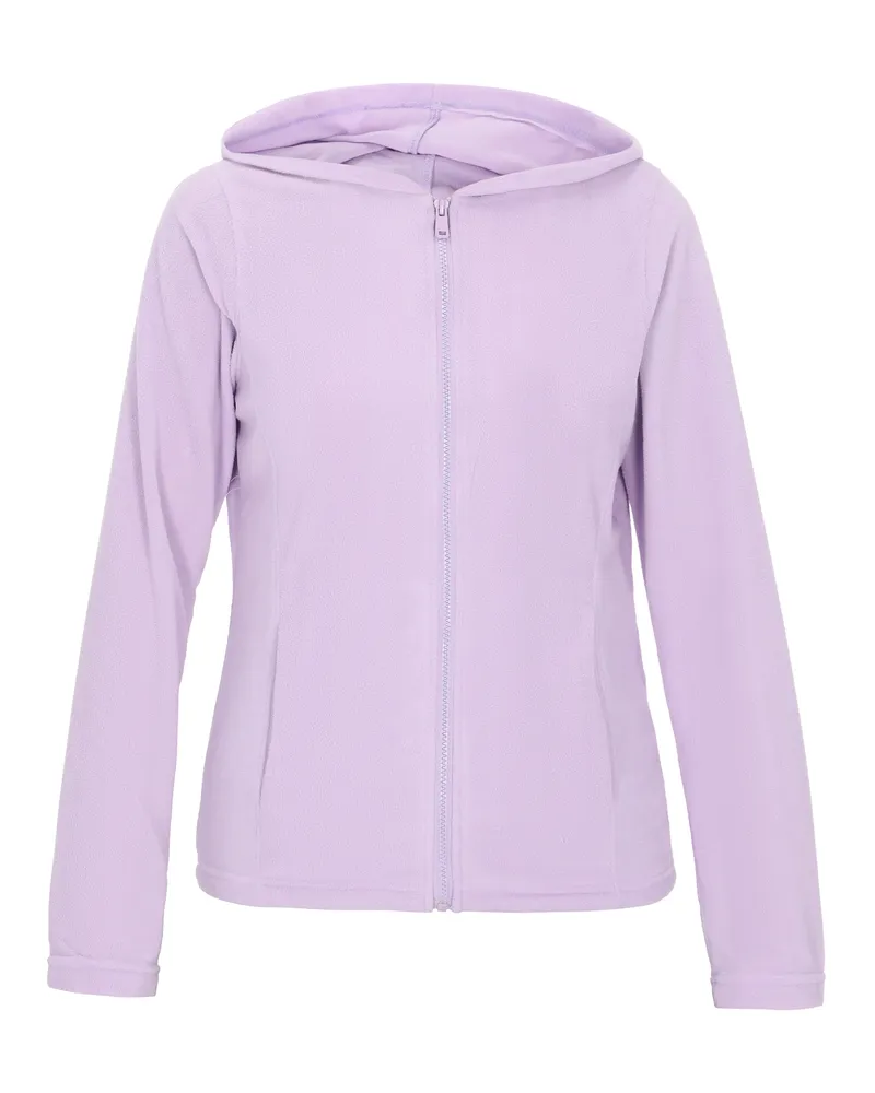My Mo Fleecejacke Damen Hellviolett Lila