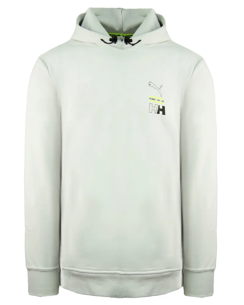 Puma x Helly Hansen Langarm Pullover Hellgrau Herren Hoodie 598283 95 Hellgrau