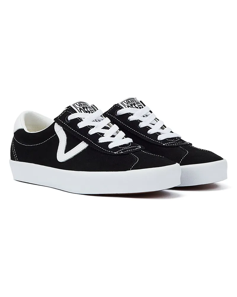 Vans Sport Low Schwarz/Weiß Turnschuhe Schwarz