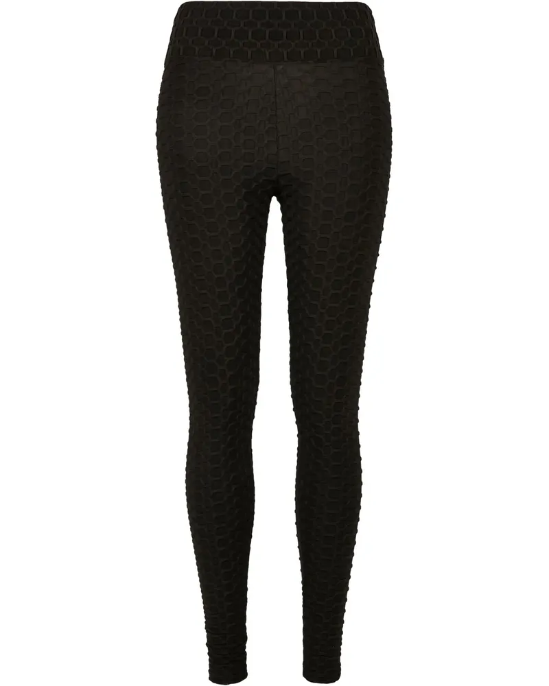 Urban Classics Leggings für Damen (Schwarz Schwarz
