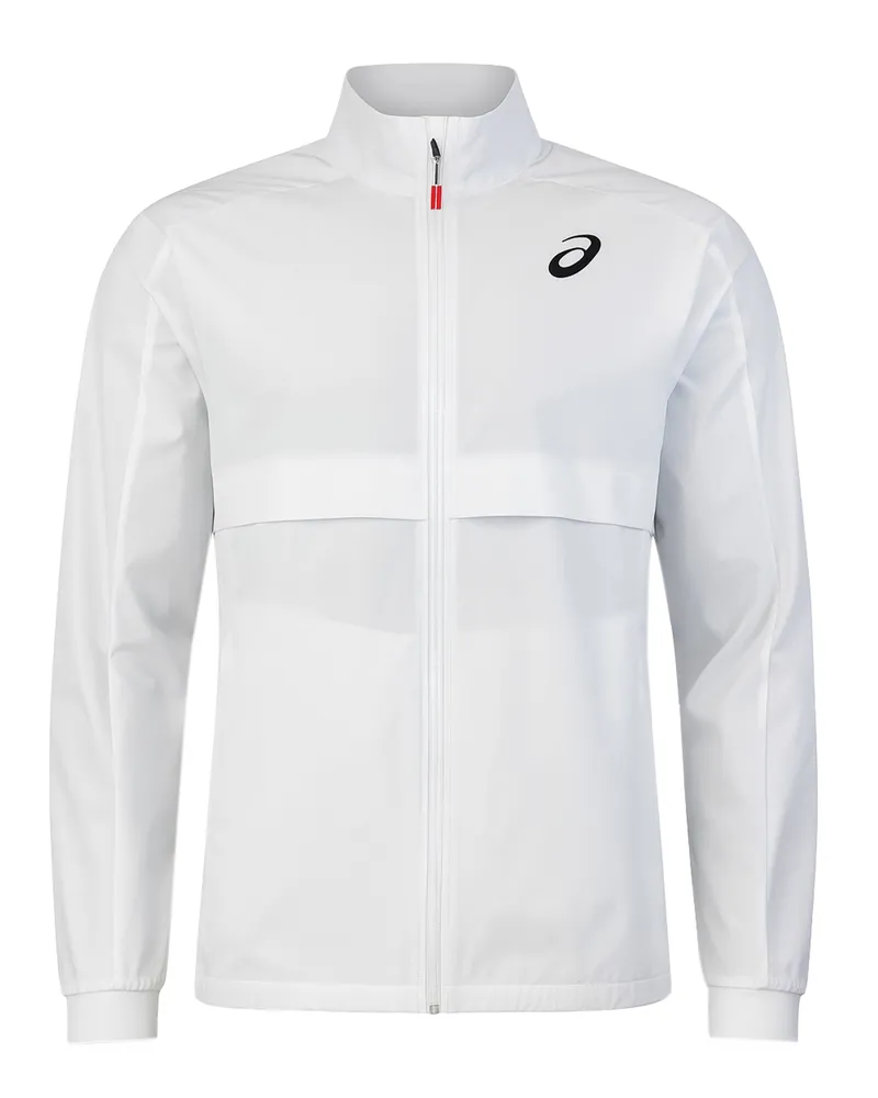Asics Match Herren Weiße Tennisjacke Weiß