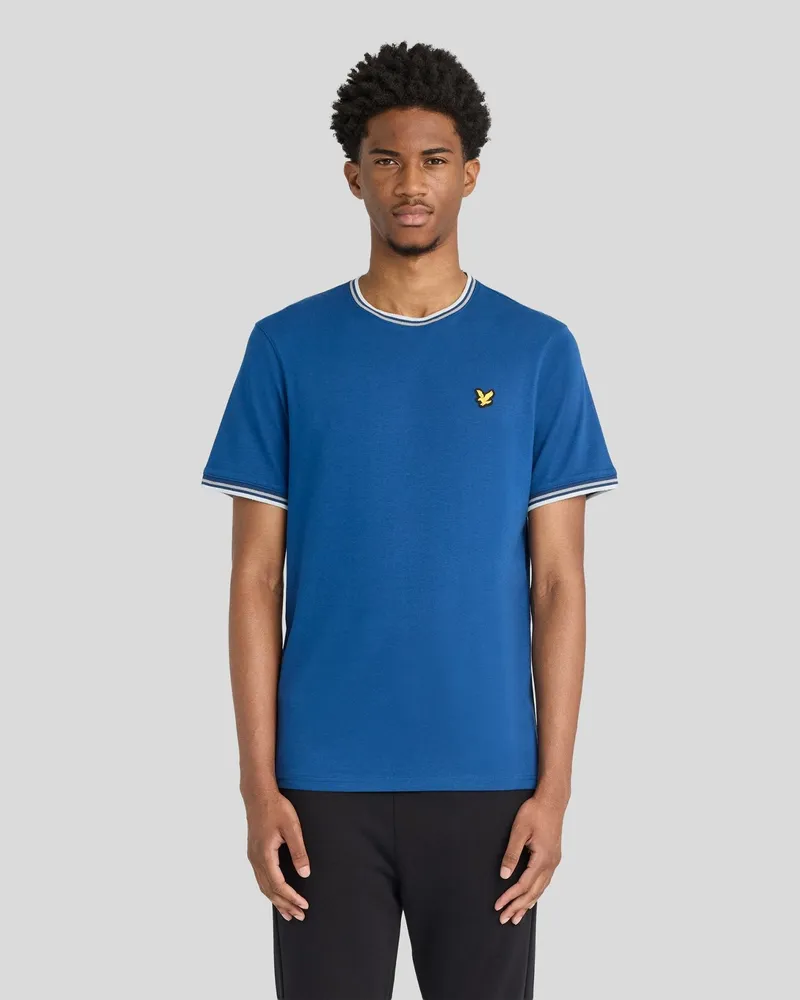 Lyle & Scott Tipped Sport Core T-Shirt Marineblau