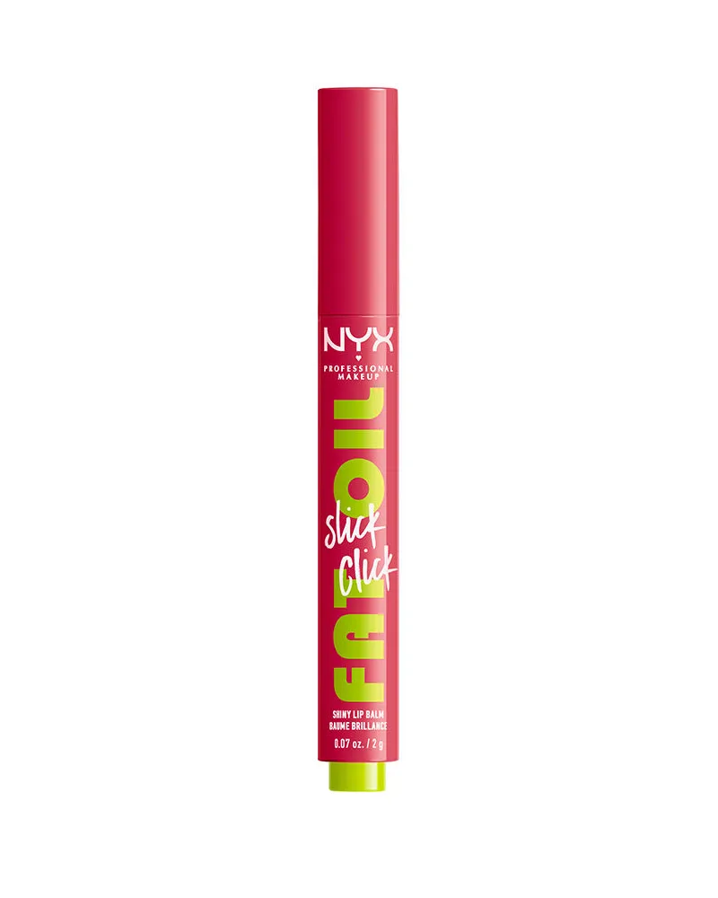 NYX Cosmetics Fat Oil Slick Click Glänzender Lippenbalsam #double Tap 2 gr 