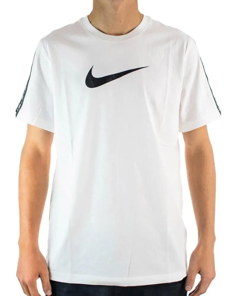 Nike Sportswear Repeat T Shirt Club in Weiß Weiß