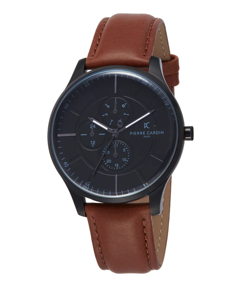 Pierre Cardin Herrenarmbanduhr PC902731F119 Braun