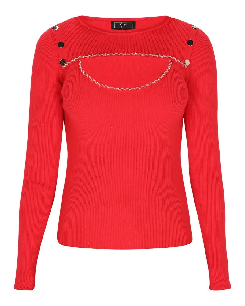 FAINA Pullover Frauen Rot Rot