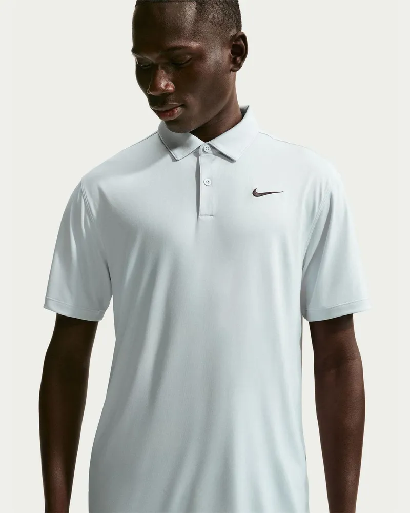 Nike Performance" Poloshirt für Herren, kurzärmlig (Grau/Weiß Grau