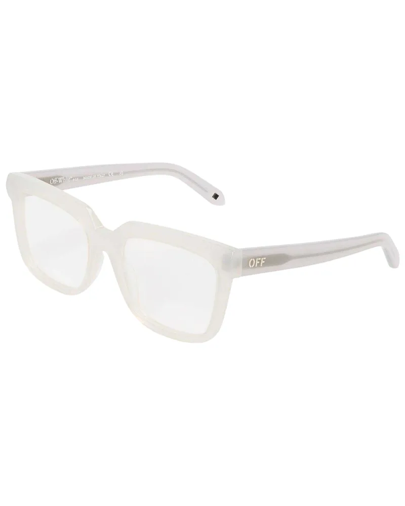 OFF-WHITE Off White - "Style 84" Kontrast-Muster-Sonnenbrille für Herren (Grau Grau
