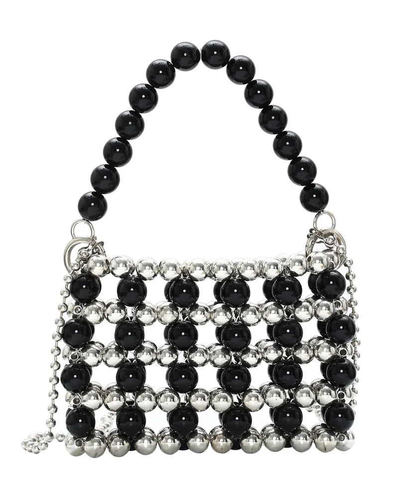 My Mo Handtasche Frauen schwarz melange Schwarz