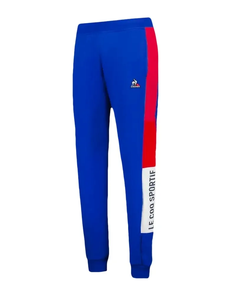Le coq sportif Herren Regular Tricolore Jogginghose n1 Blau