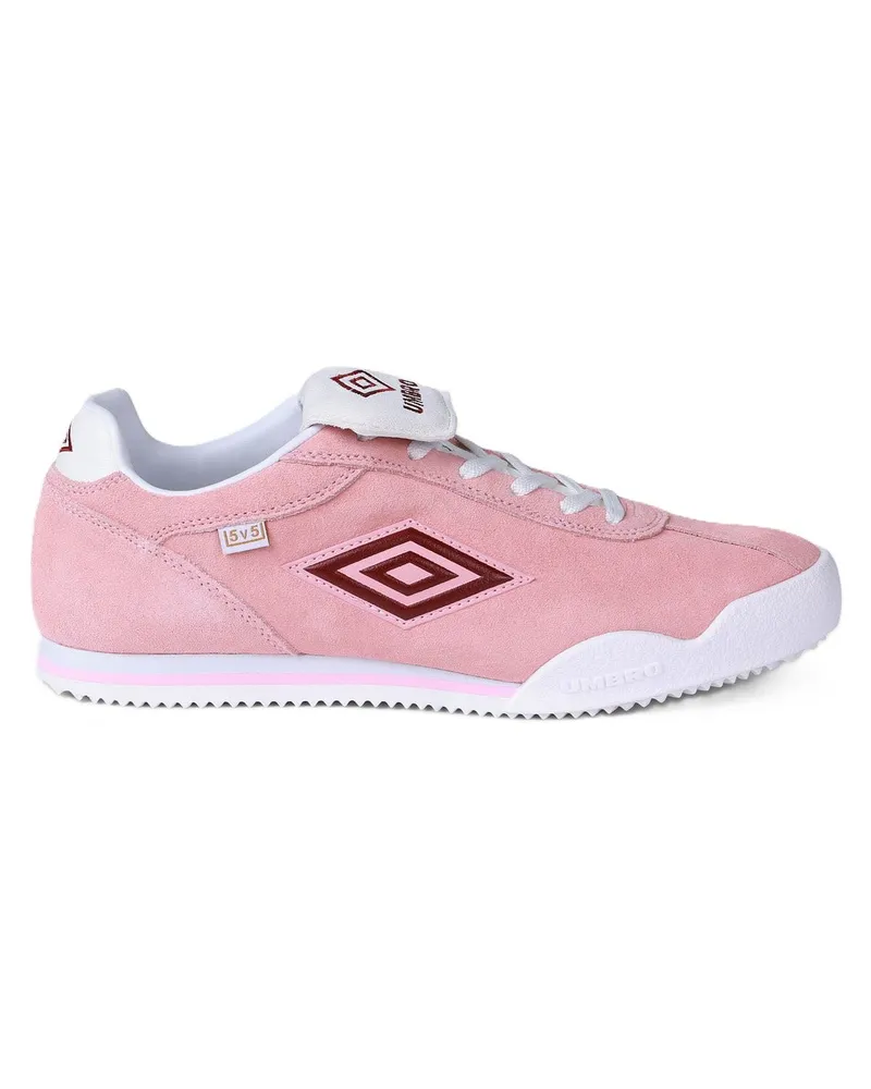 Umbro 5V5 Wildleder Impatients Pink/Rote Dahlie Turnschuhe Rosa