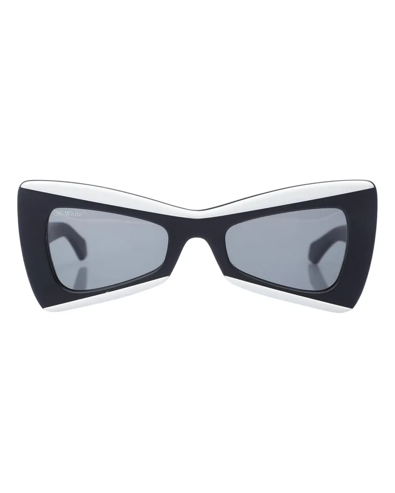 OFF-WHITE Off White - "Nashville Sung" Sonnenbrille für Damen (Schwarz Schwarz