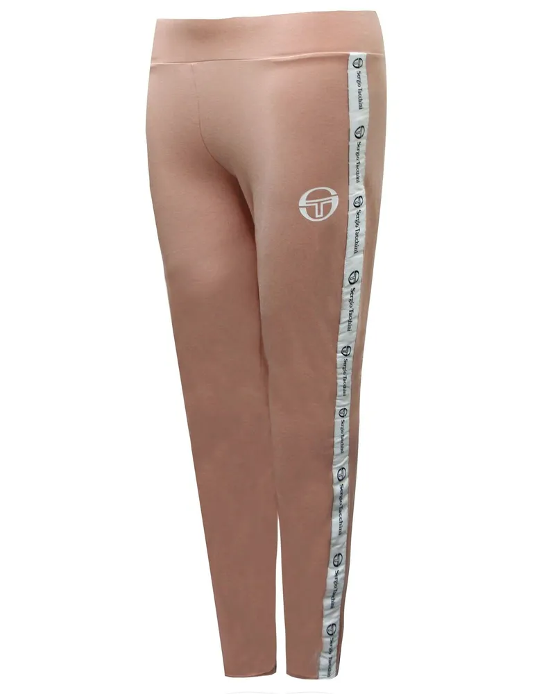 Sergio Tacchini Jola Leggings Clace Side Casual Fitnesshosen Rose 38079 710 Rosa