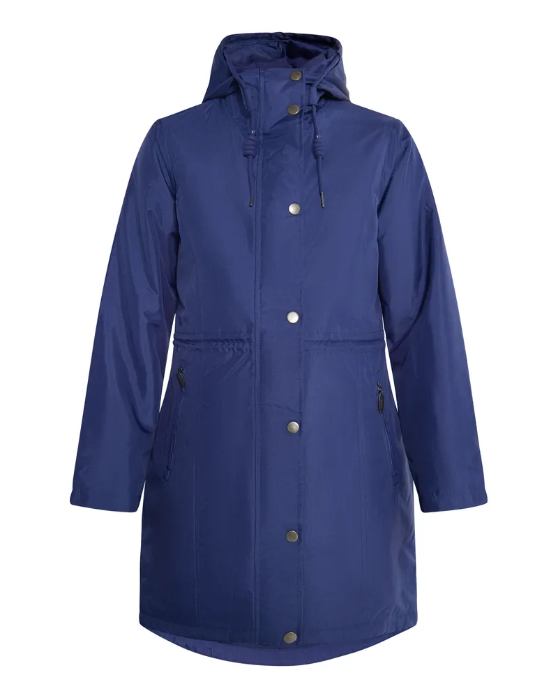 Usha Wattierter Kurzmantel Damen Marine Marineblau