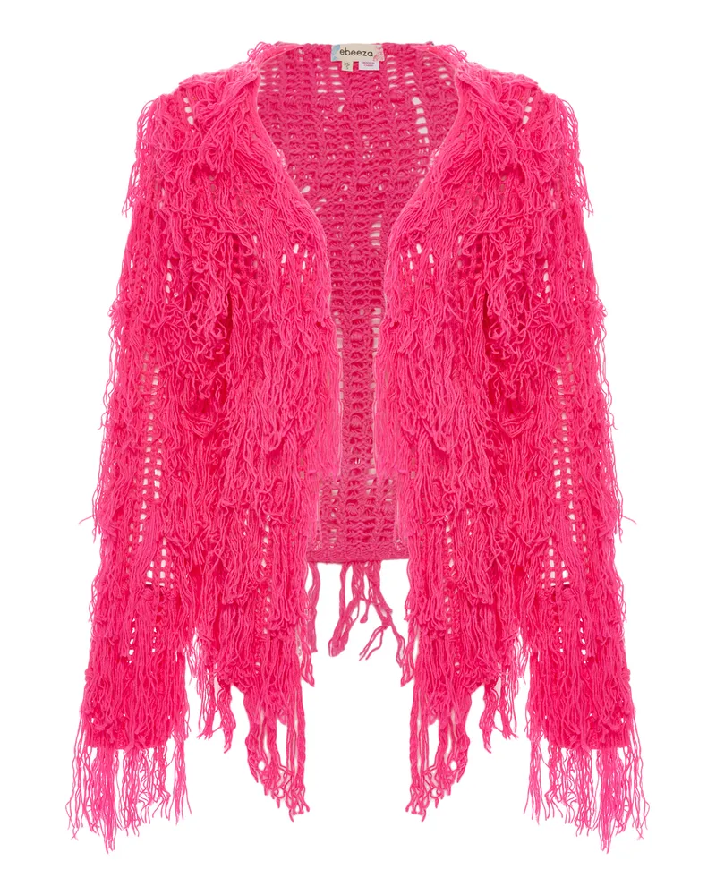 My Mo Strickjacke Frauen Rosa Rosa