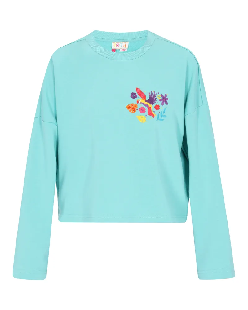 IZIA Sweatshirt Frauen Türkis Türkis