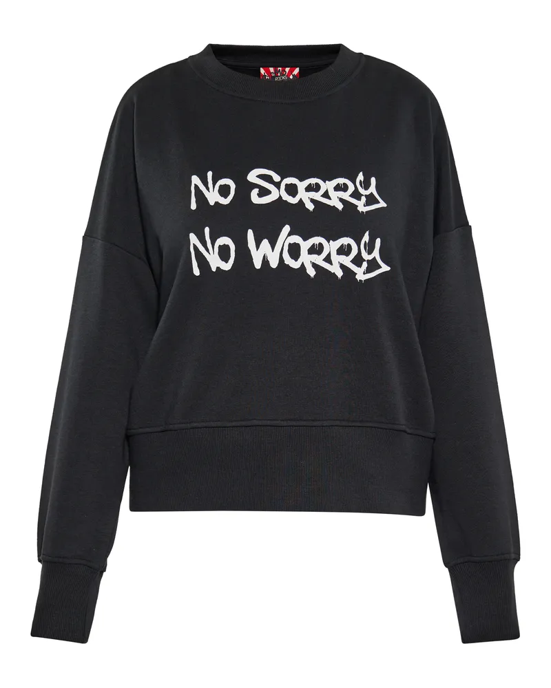 My Mo Sweatshirt Damen schwarz Schwarz