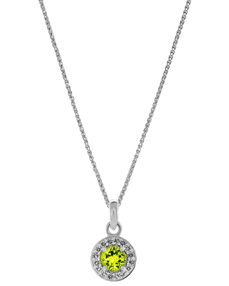 Orphelia Bristol' Damen-Anhänger aus 925er Sterlingsilber mit Kette – Silber ZH-7579/G Silber