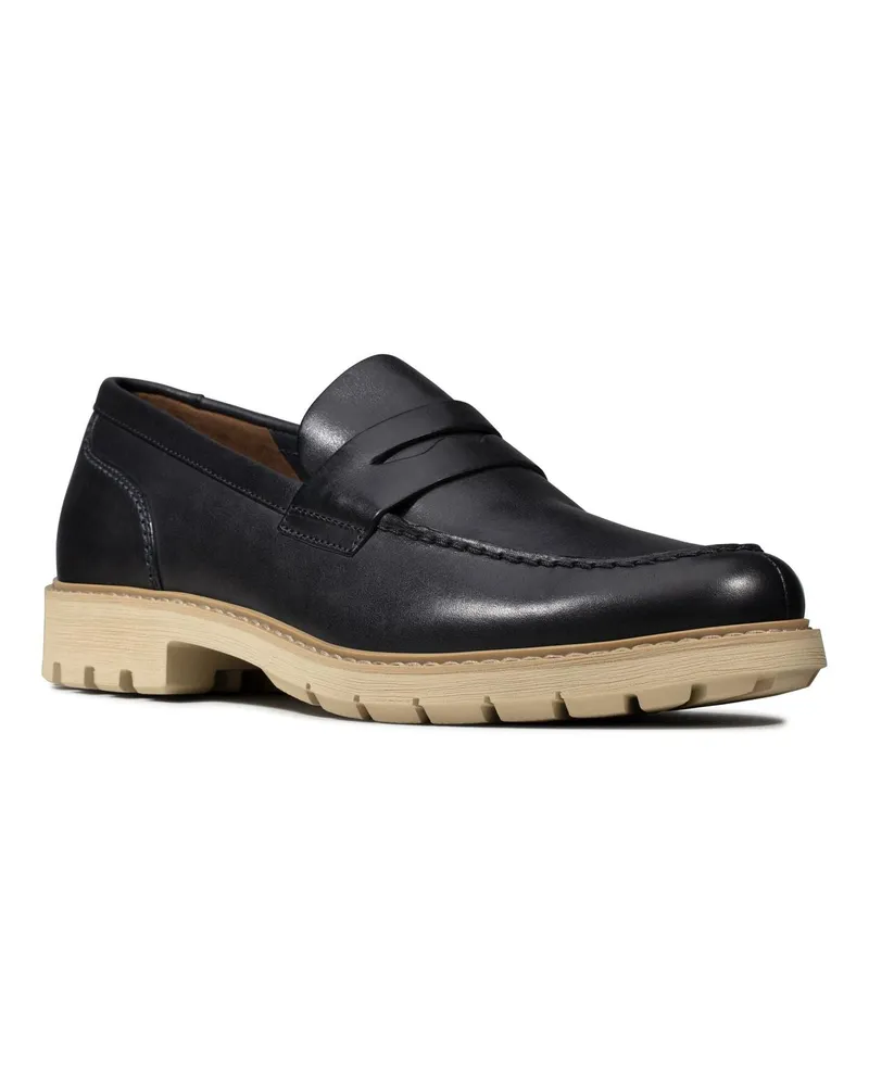 Clarks Batcombe Edge Herren schwarze Schuhe Schwarz