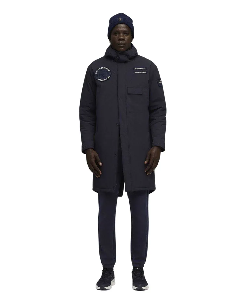 Puma Saysky Team" Jacke für Herren, mit Kapuze (Neues französisches Marineblau Dunkles