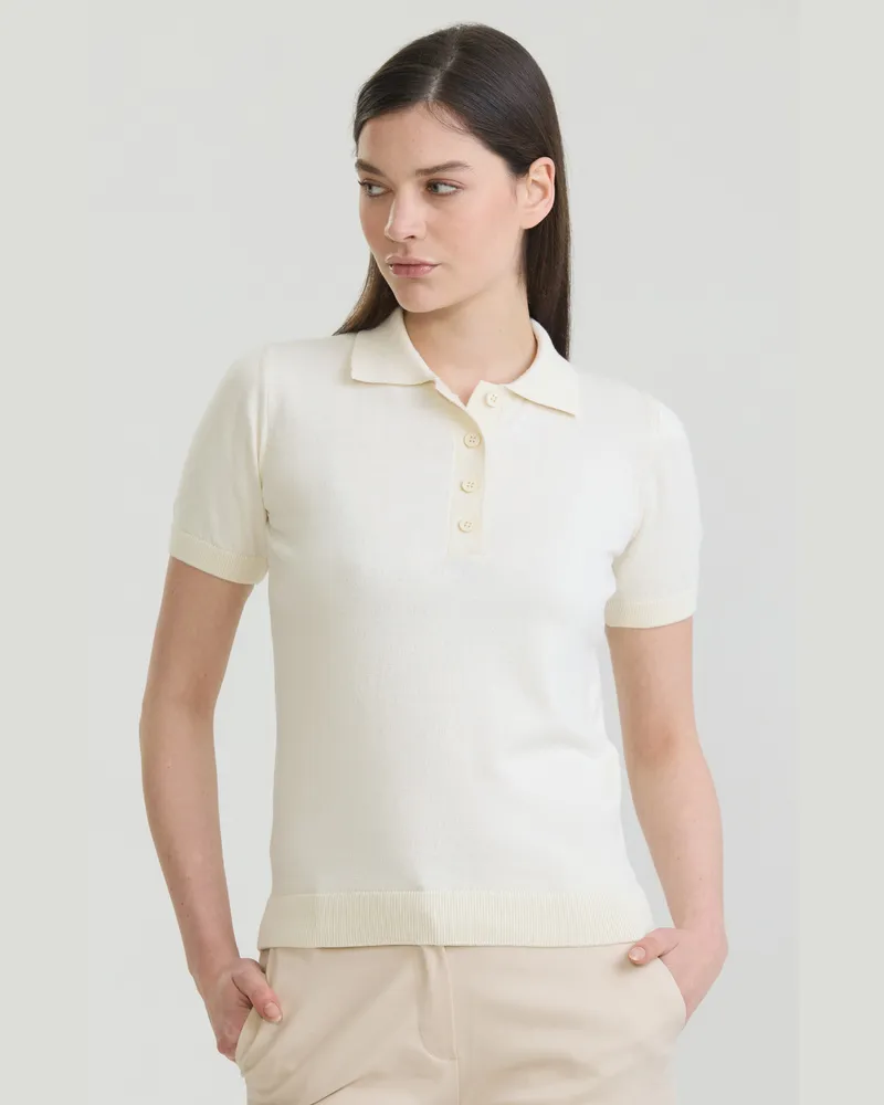 Felix Hardy Polo Shirt Kurzarm Polo Shirt Kurzarm Ecru