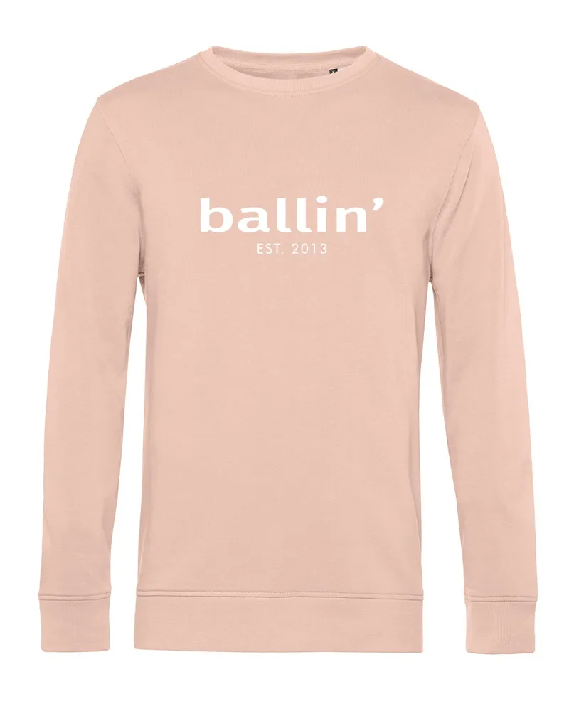 Ballin Basic Sweater von  Est. 2013 in der farbe Rosa und in größe XXL Rosa