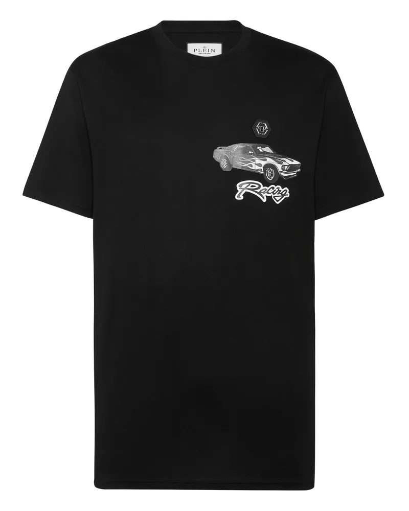 Philipp Plein T-Shirt Racing Schwarz
