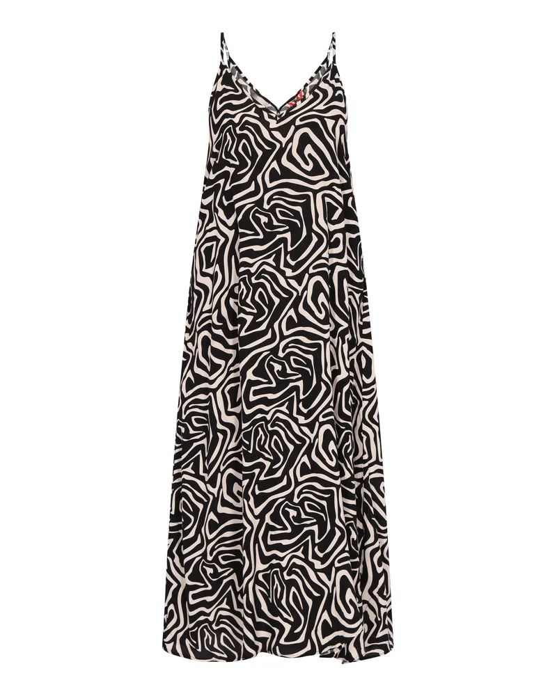 My Mo Kleid für Damen - Schwarz/Weiß Schwarz