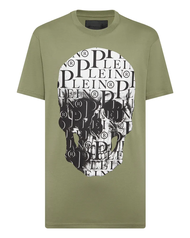 Philipp Plein T-Shirt Skull Braun