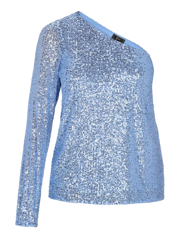 FAINA Bluse Frauen hellblau Hellblau
