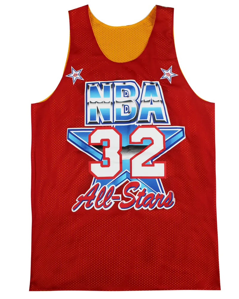 Mitchell & Ness NBA All Stars La Lakers Magic Johnson Jersey Weste Rot