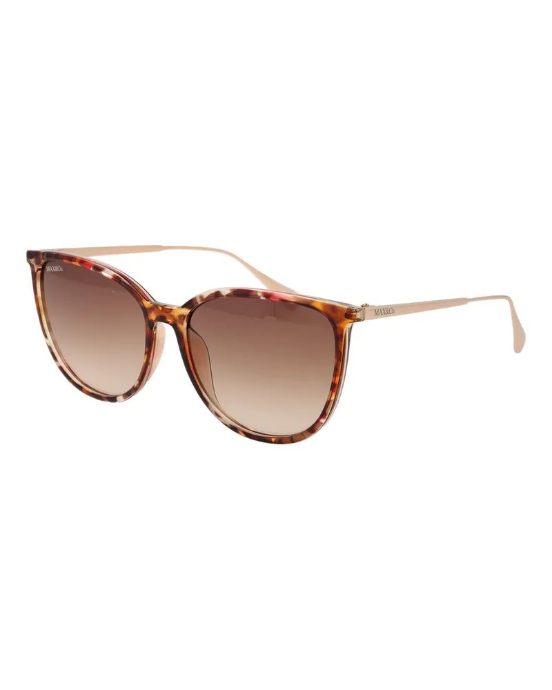 MAX&Co. Max & Co Braune Plastiksonnenbrille Braun