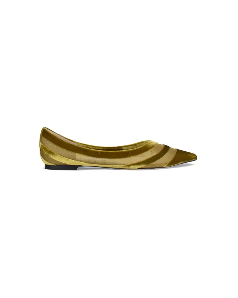 Jimmy Choo Love Ballerinas - Grün Grün