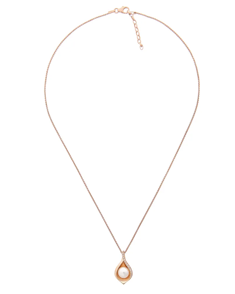 Orphelia Sophia' Damen-Kette mit Anhänger aus 925er Sterlingsilber, Rosé, ZH-7234/RG Rosé