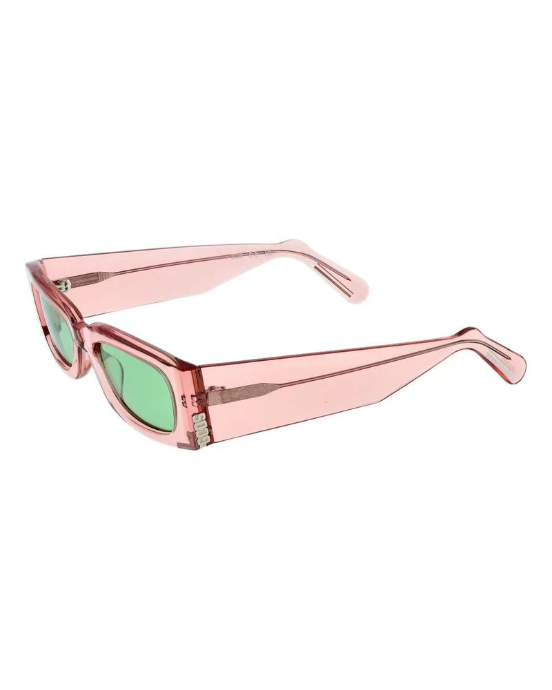 GCDS Sonnenbrille Pink Grün Modell Gc1041865 Hellrosa