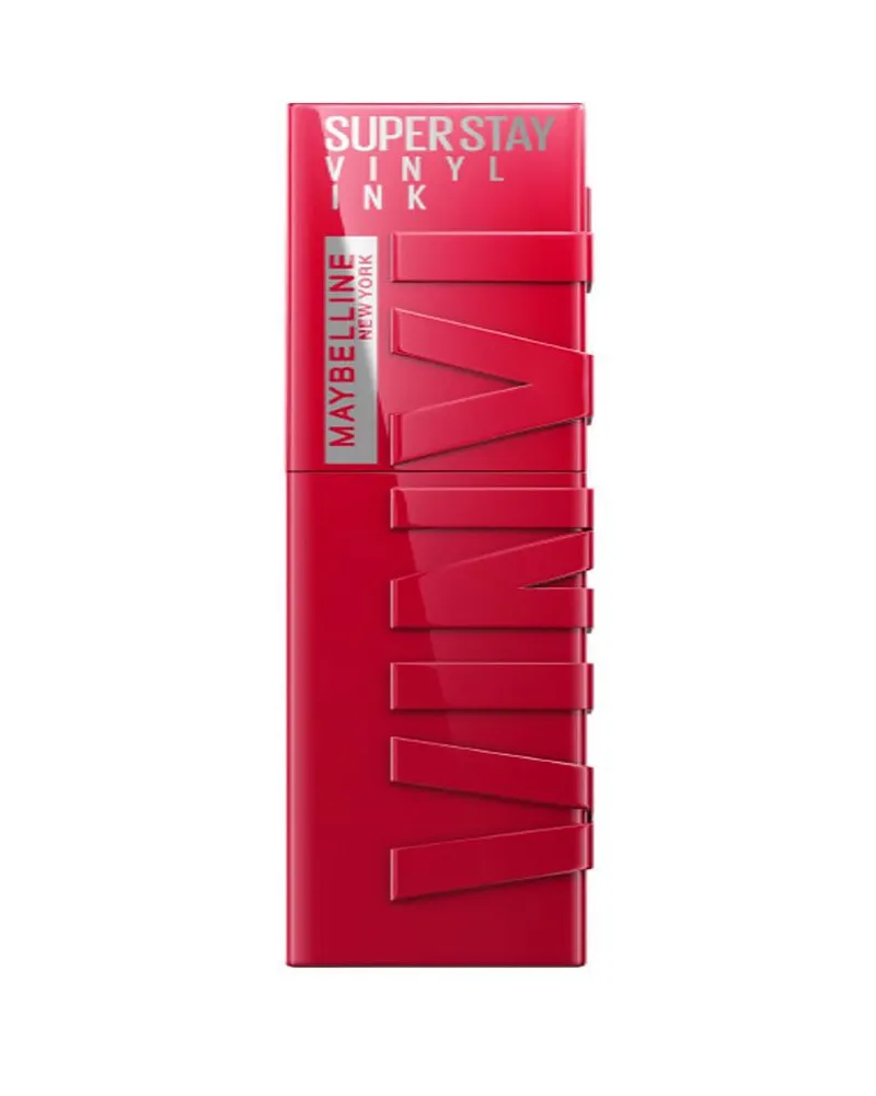Maybelline Superstay Vinyl Ink Flüssiger Lippenstift Nr. 50 – Böse 4,2 ml 