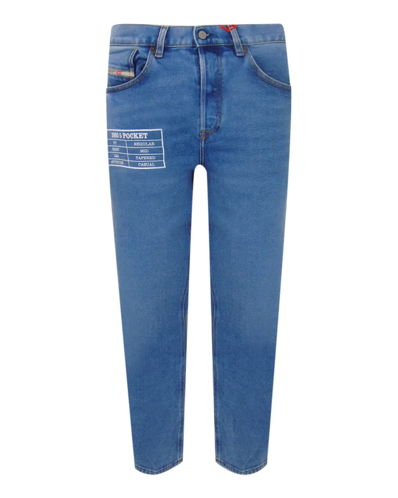 Diesel 2005 D-fining Blue Denim Pants Blau