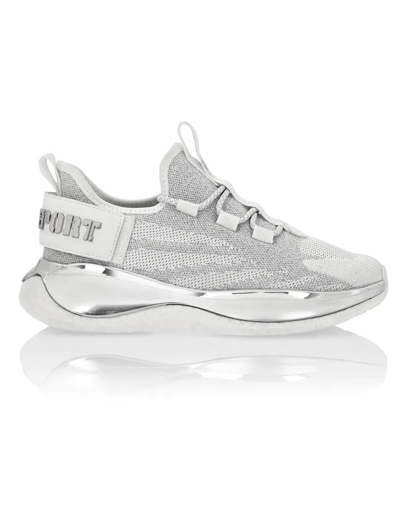 Philipp Plein Runner Sneaker The Iron Tiger Gen.x.2 Weiß