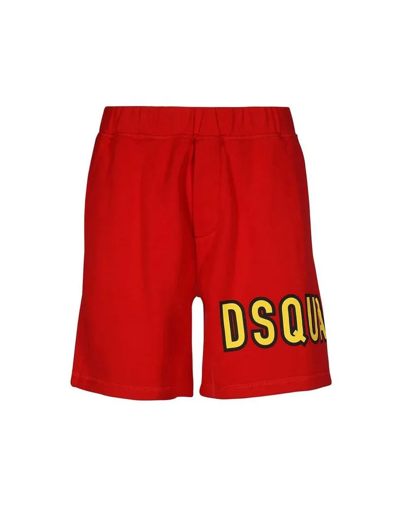 Dsquared2 Mehrfarbige Baumwollshorts - Mehrfarbig Mehrfarbig