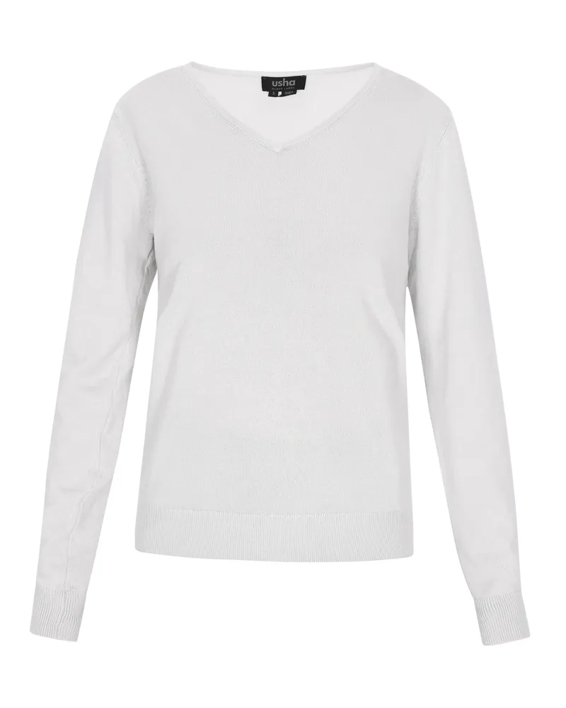 Usha Pullover Frauen hellgrau Hellgrau