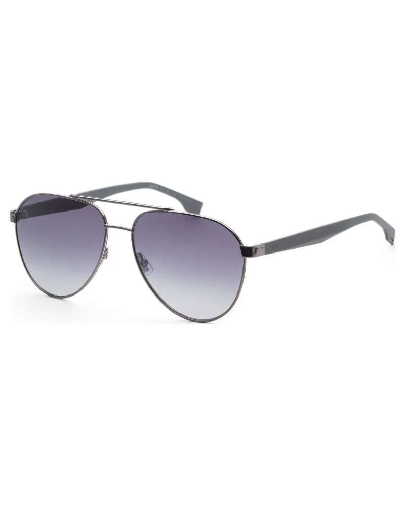 HUGO BOSS Herrensonnenbrille 60 mm BOSS1485S-0PTA-1I - Schwarz Schwarz